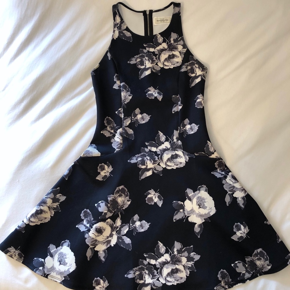 Floral Skater A-line Dress